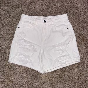 Jean shorts from HIDDEN. Have rips in front. Never worn and in good condition.